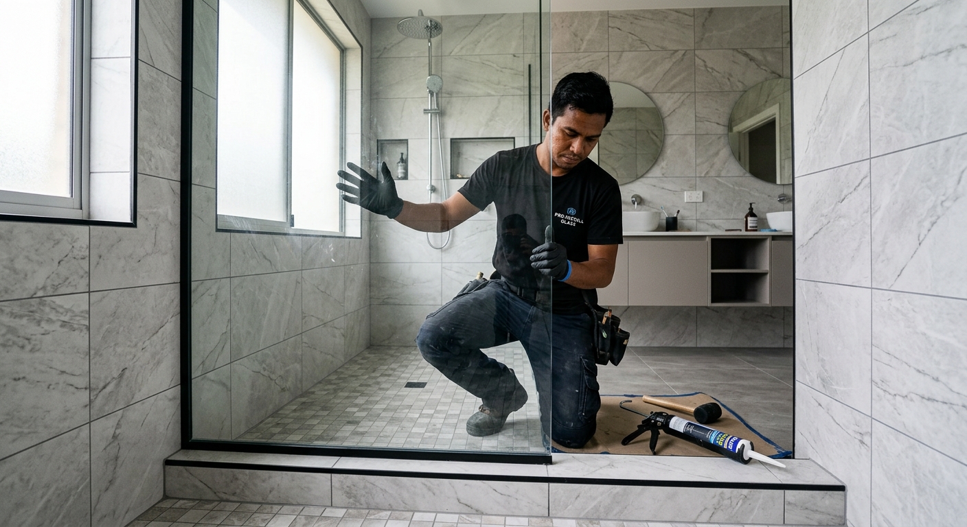 Shower Screen Installation