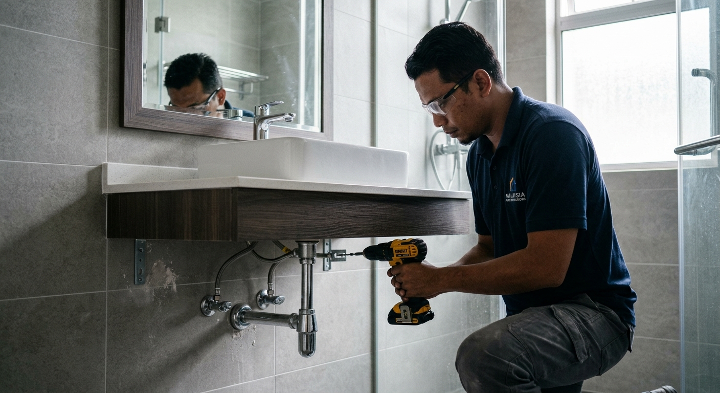 Vanity & Cabinet Installation